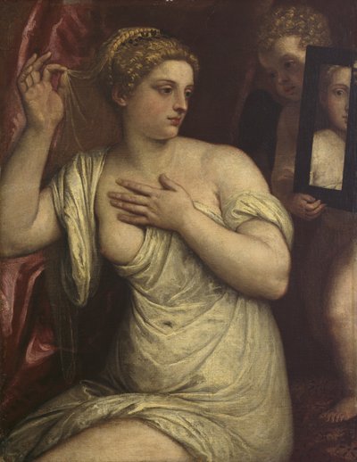 Toilet of Venus by Tiziano Vecelli